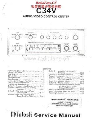 McIntosh-C34V-pre-sm维修电路原理图.pdf