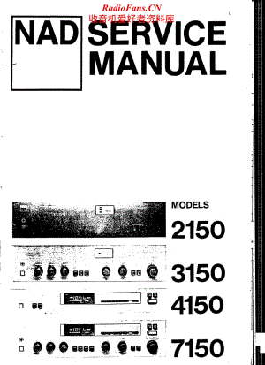 NAD-2150-pwr-sm维修电路原理图.pdf