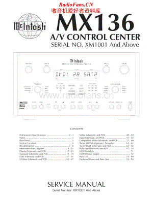 McIntosh-MX136-av-sm维修电路原理图.pdf