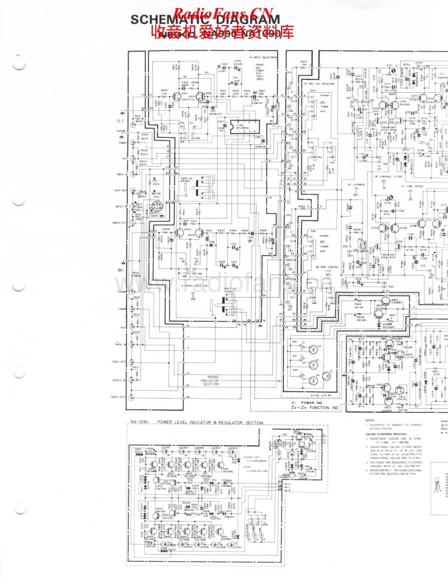 Nikko-NA1090-int-sch维修电路原理图.pdf_第1页