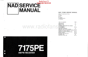 NAD-7175PE-rec-sm维修电路原理图.pdf