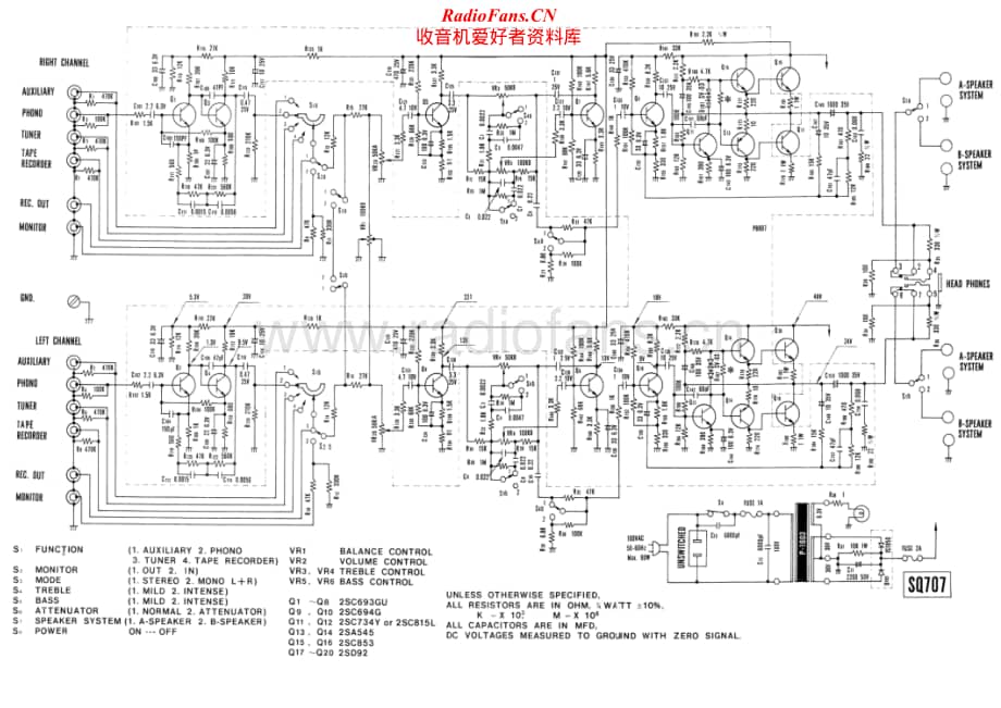 Luxman-SQ707-int-sch维修电路原理图.pdf_第1页