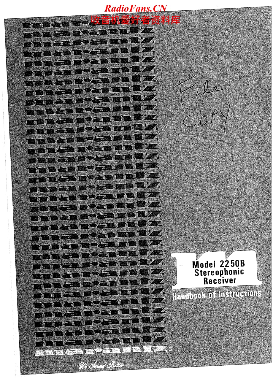 Marantz-2250B-rec-om维修电路原理图.pdf_第1页