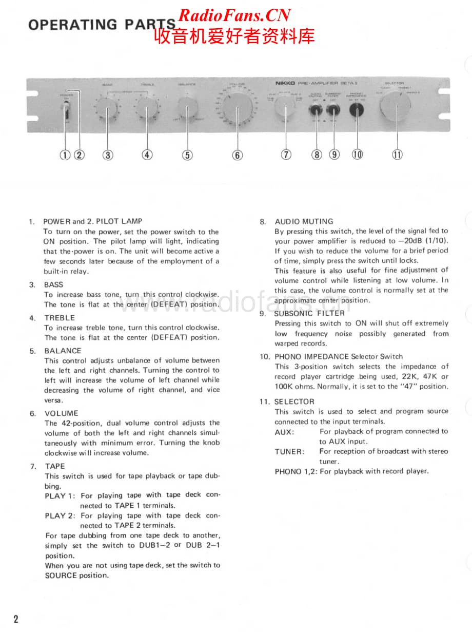Nikko-Beta2-pre-sm维修电路原理图.pdf_第2页