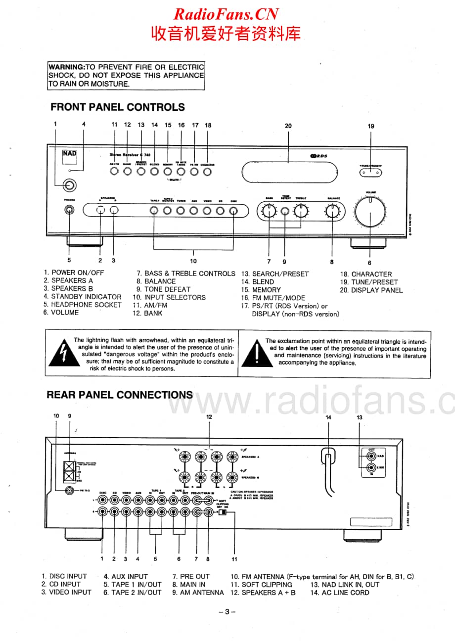 NAD-C740-rec-sm维修电路原理图.pdf_第3页