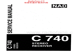 NAD-C740-rec-sm维修电路原理图.pdf