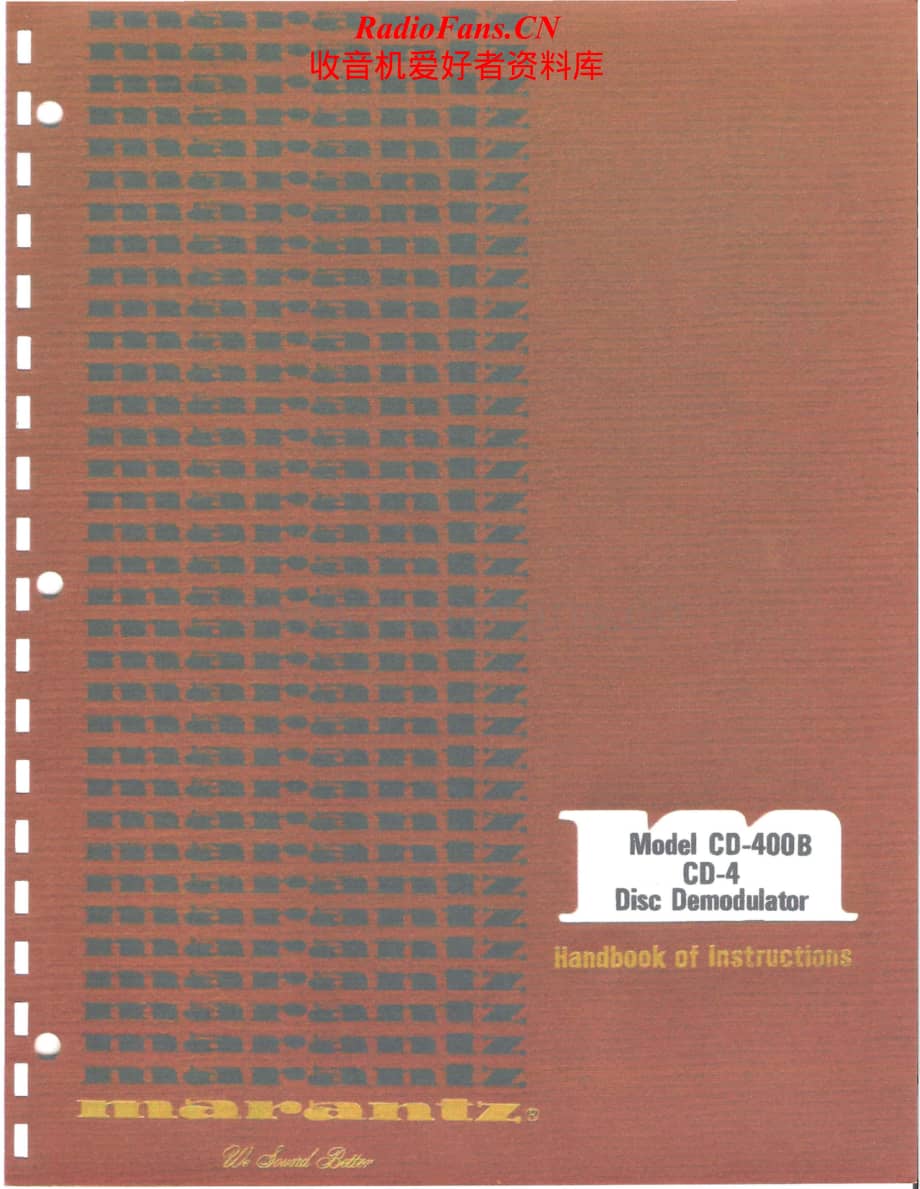 Marantz-CD400B-dd-om维修电路原理图.pdf_第1页