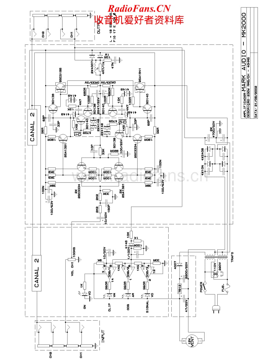 MarkAudio-MK2000-pwr-sch维修电路原理图.pdf_第1页