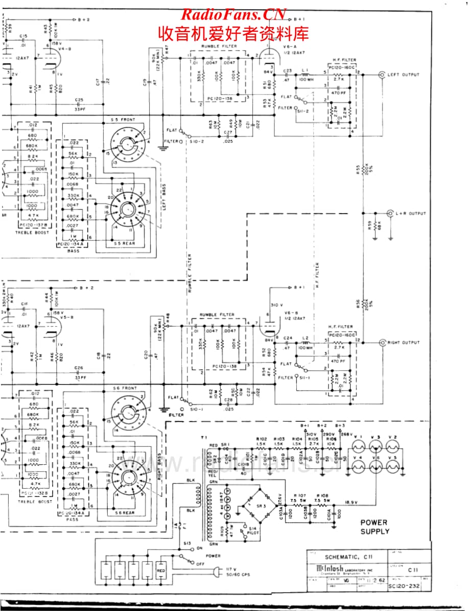 McIntosh-C11-pre-sch维修电路原理图.pdf_第3页