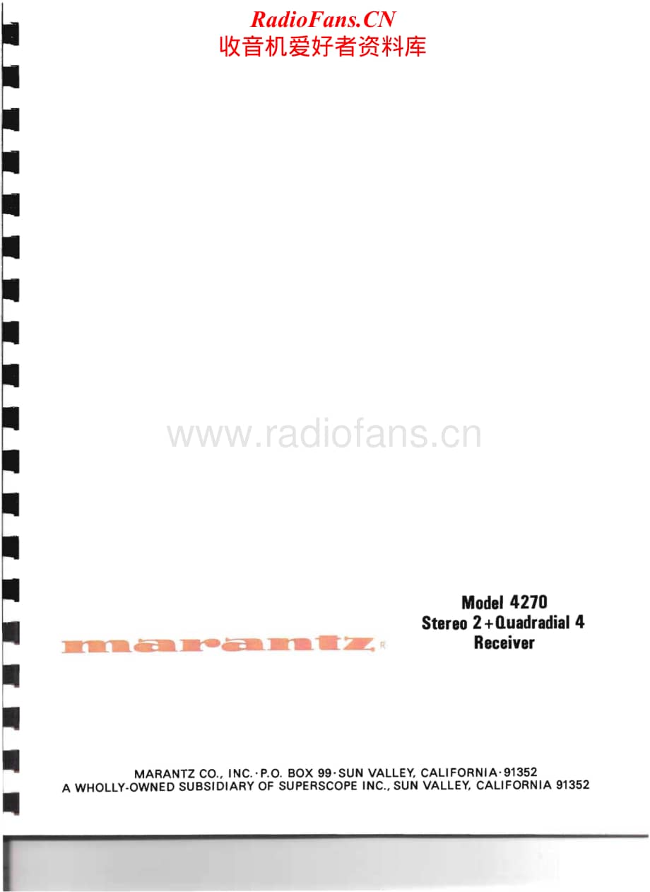 Marantz-4270-rec-om维修电路原理图.pdf_第2页