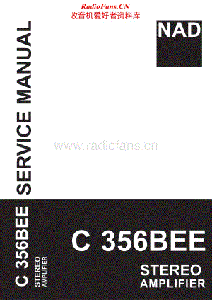 NAD-C356BEE-int-sm维修电路原理图.pdf