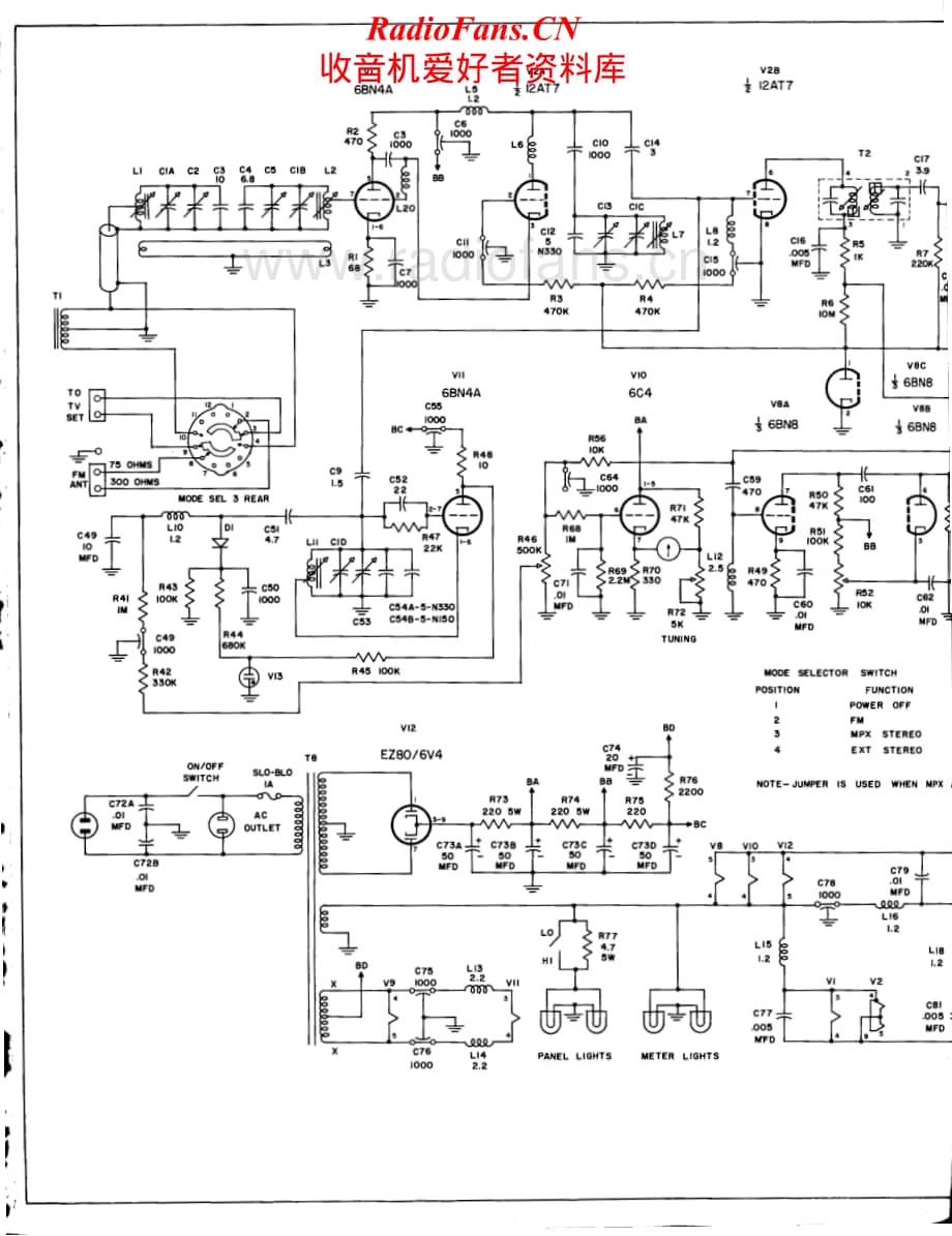McIntosh-MR65-tun-sch维修电路原理图.pdf_第1页
