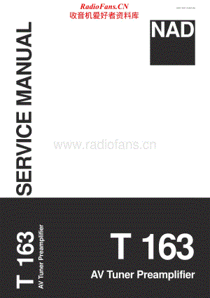 NAD-T163-pre-sm维修电路原理图.pdf