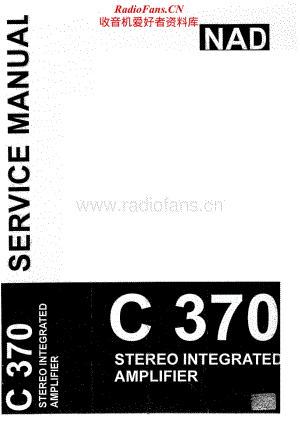 NAD-C370-int-sm维修电路原理图.pdf