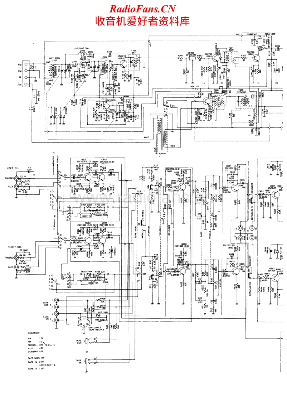Nikko-STA5010-rec-sch维修电路原理图.pdf_第1页