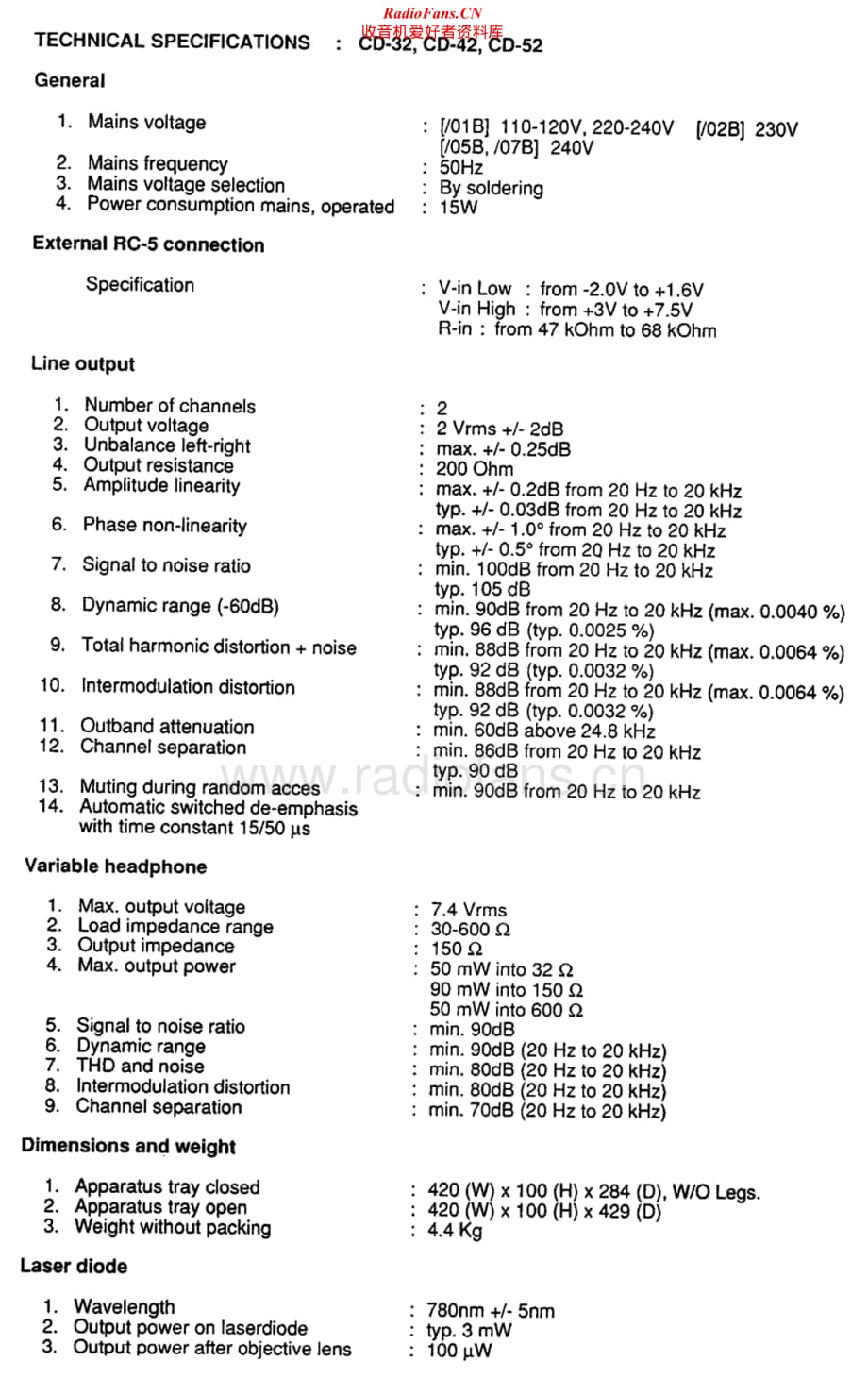 Marantz-CD42-cd-sm维修电路原理图.pdf_第2页