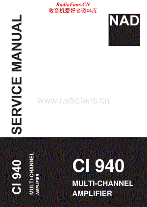 NAD-CI940-pwr-sm维修电路原理图.pdf