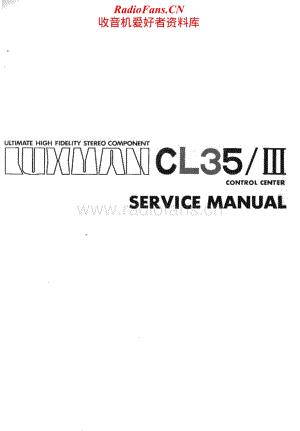 Luxman-CL35lll-pre-sm维修电路原理图.pdf
