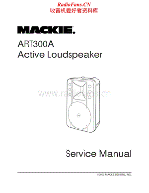 Mackie-ART300A-as-sm维修电路原理图.pdf