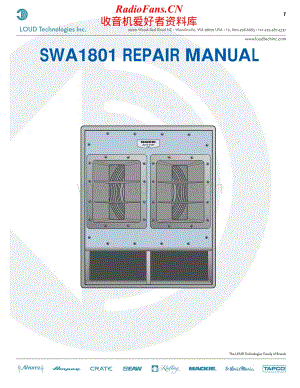 Mackie-SWA1801-as-sm维修电路原理图.pdf