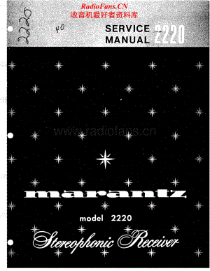 Marantz-2220-rec-sm维修电路原理图.pdf