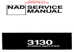 NAD-3130-int-sm维修电路原理图.pdf