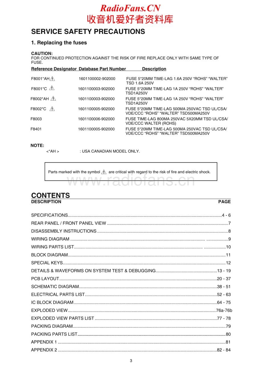 NAD-T187-pre-sm维修电路原理图.pdf_第3页