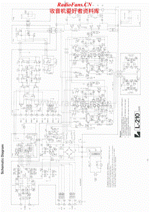 Luxman-L210-int-sch维修电路原理图.pdf
