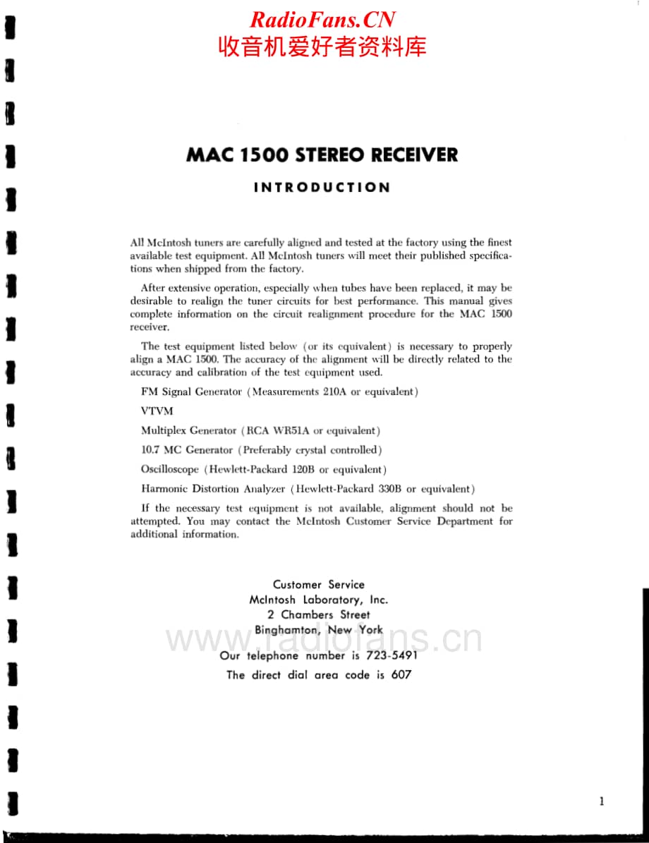 McIntosh-MAC1500-rec-sch维修电路原理图.pdf_第2页