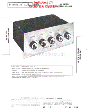 McIntosh-C4P-pre-sm维修电路原理图.pdf