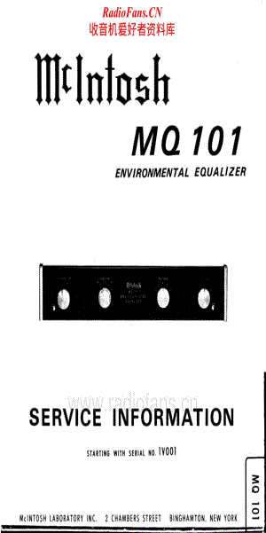 McIntosh-MQ101-eq-sm维修电路原理图.pdf