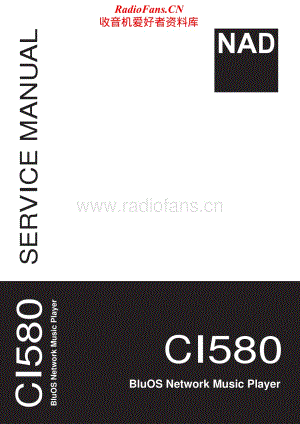 NAD-CI580-nmp-sm维修电路原理图.pdf