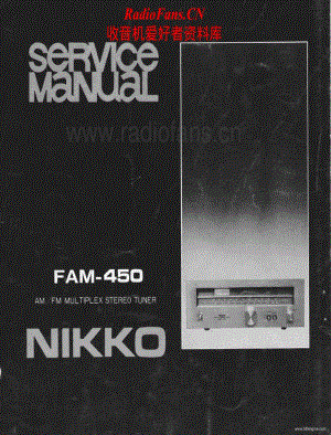 Nikko-Fam450-tun-sm维修电路原理图.pdf