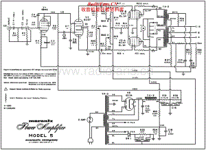 Marantz-Model5-pwr-sch维修电路原理图.pdf