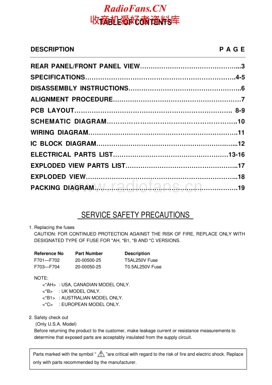 NAD-C300-int-sch维修电路原理图.pdf_第2页