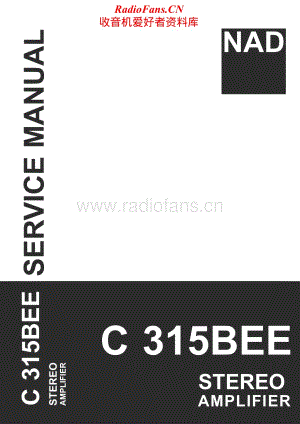 NAD-C315-int-sm维修电路原理图.pdf
