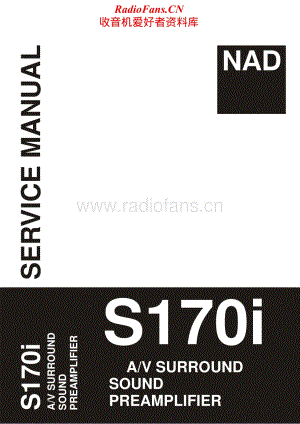 NAD-S170I-int-sm维修电路原理图.pdf