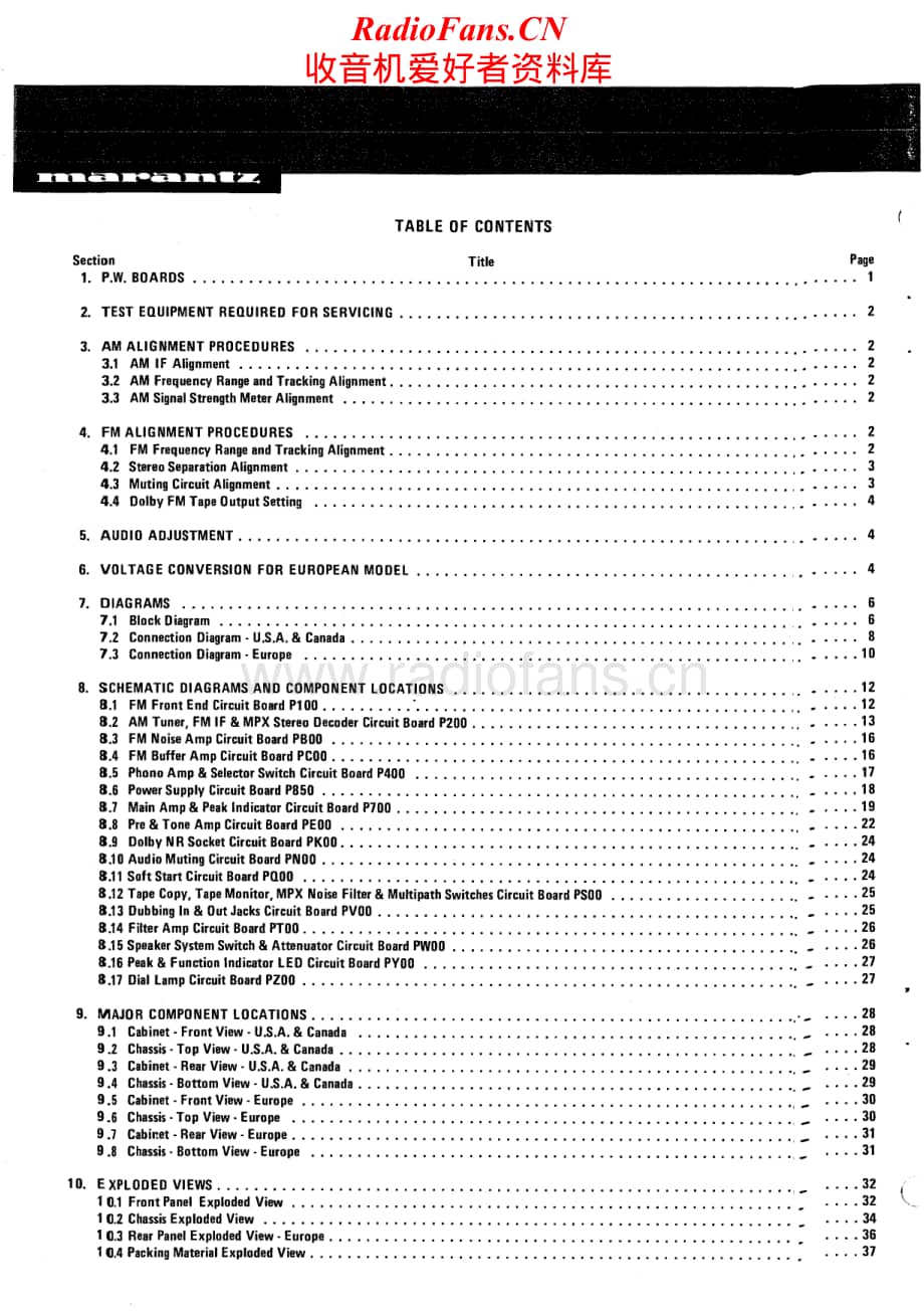 Marantz-2385-rec-sm维修电路原理图.pdf_第3页