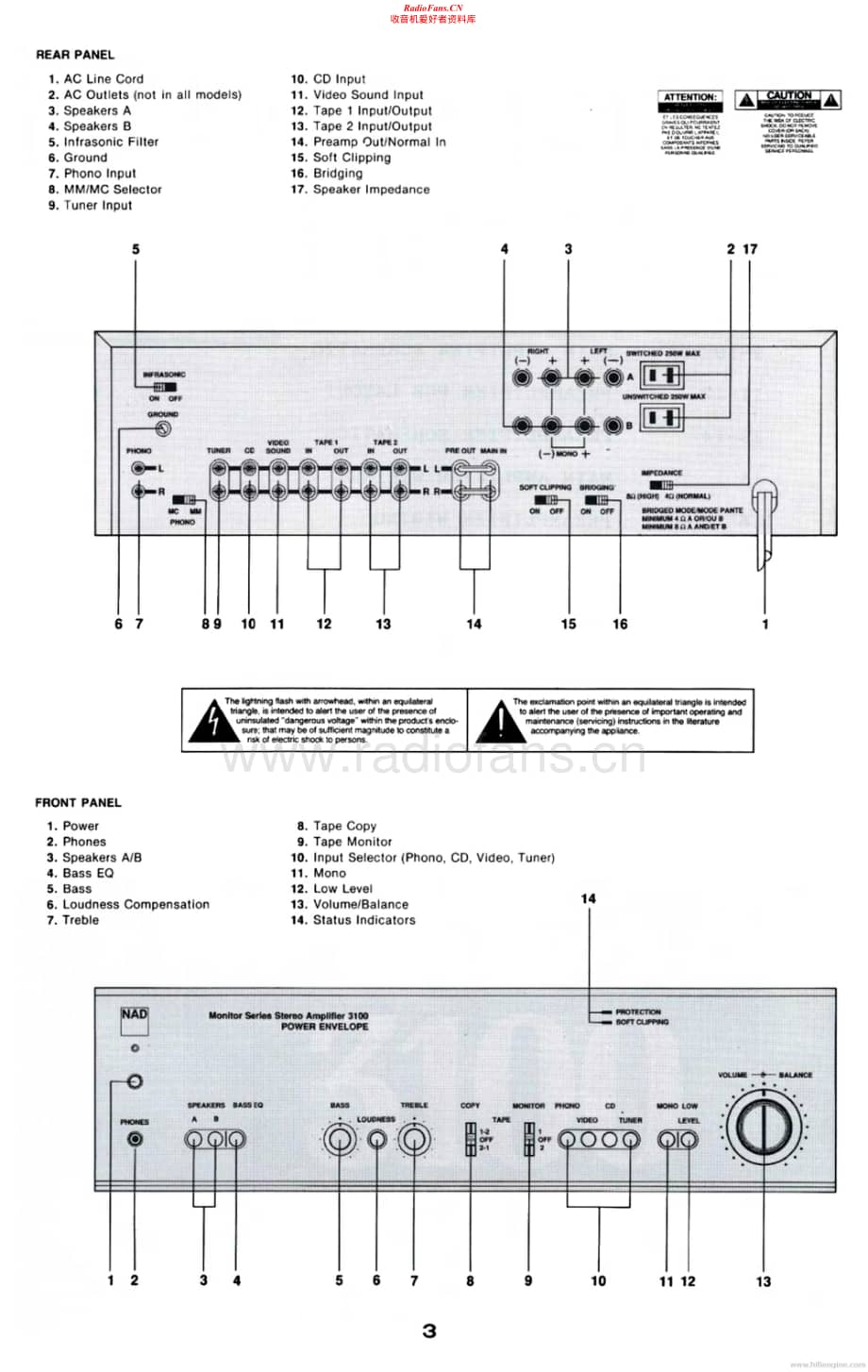 NAD-3100-int-sm维修电路原理图.pdf_第3页