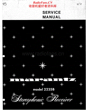 Marantz-2235B-rec-sm维修电路原理图.pdf