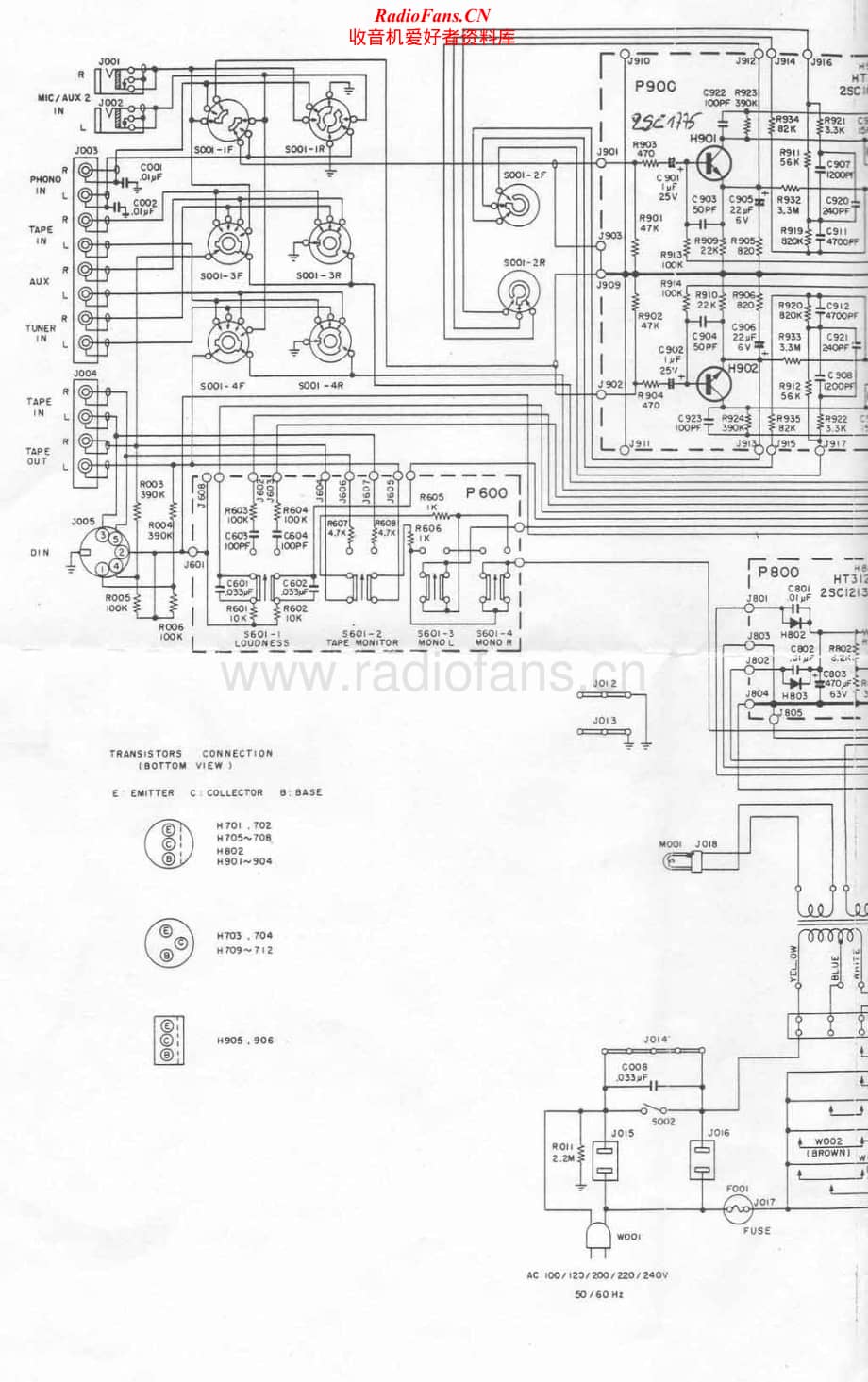 Marantz-1060-int-sch维修电路原理图.pdf_第1页