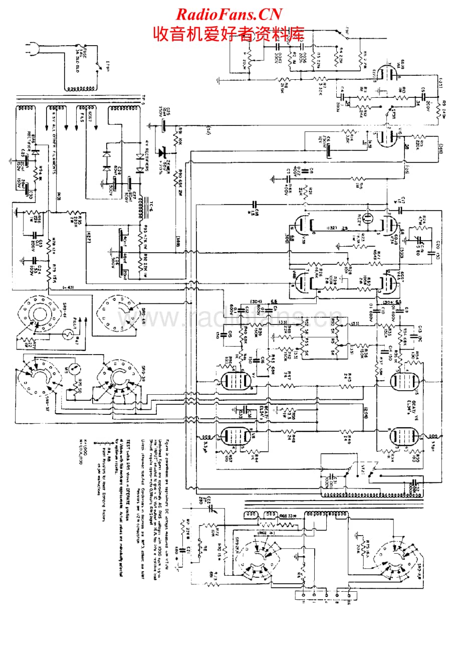 Marantz-Model8-pwr-sch维修电路原理图.pdf_第1页
