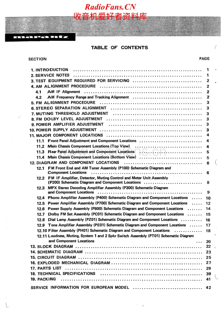 Marantz-2230B-rec-sm维修电路原理图.pdf_第2页