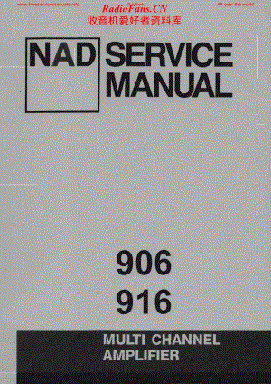NAD-906-avr-sm维修电路原理图.pdf