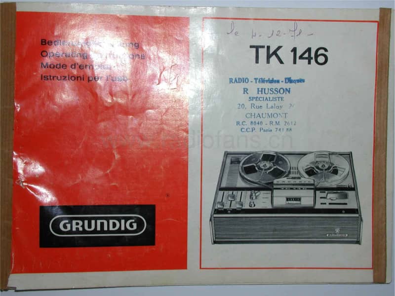 Grundig-TK-146-Service-Manual电路原理图.pdf_第1页