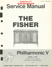 Fisher-PHILHARMONIC-5-P-290-Service-Manual电路原理图.pdf