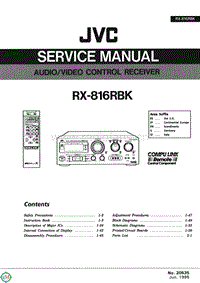 Jvc-RX-816-RBK-Service-Manual电路原理图.pdf