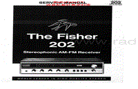 Fisher-202-Service-Manual电路原理图.pdf