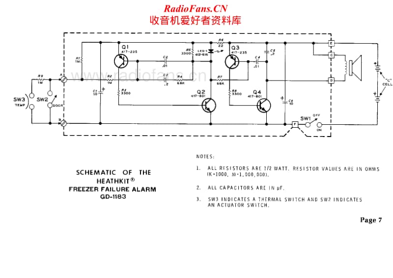 Heathkit-GD-1183-Schematic电路原理图.pdf_第1页
