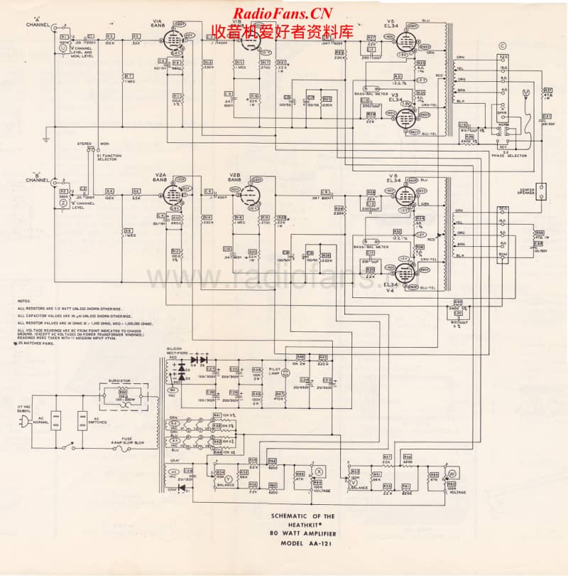 Heathkit-AA-121-Schematic电路原理图.pdf_第1页